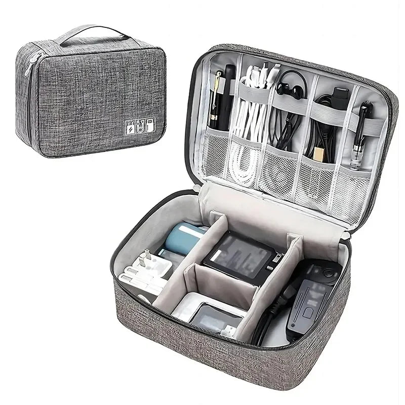 Waterproof Cable Organizer Travel Bag
