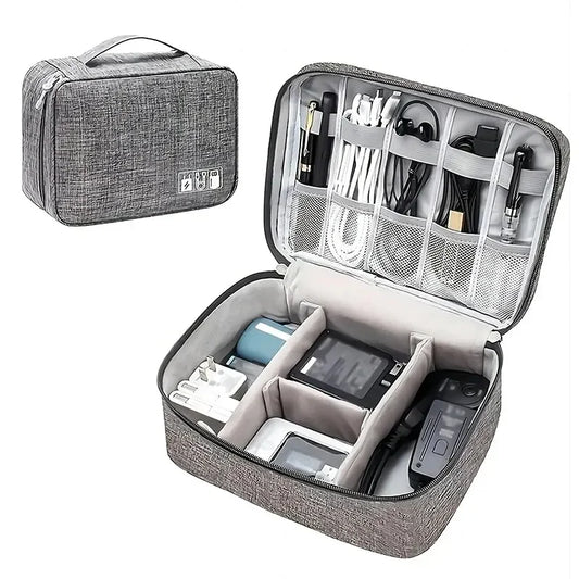Waterproof Cable Organizer Travel Bag