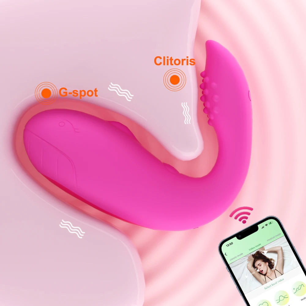 Bluetooth App-Controlled Vibrating Love Egg