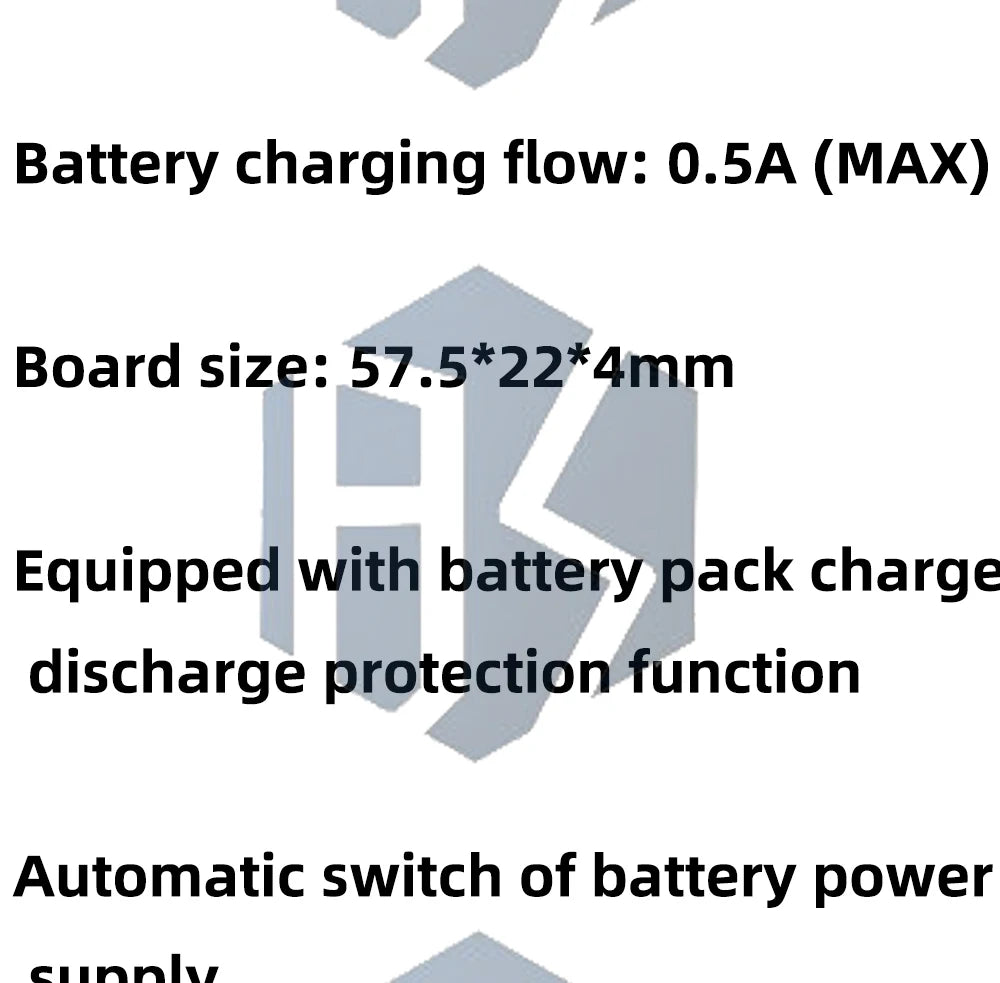 3S 12V Lithium Battery UPS Module – 24W/36W