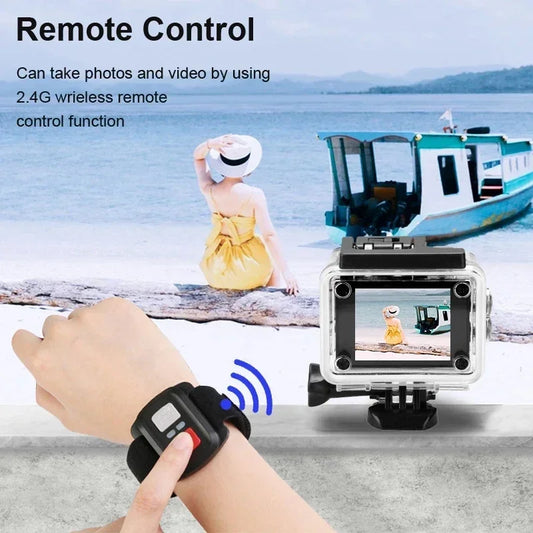 Record every adventure with this 4K action camera!