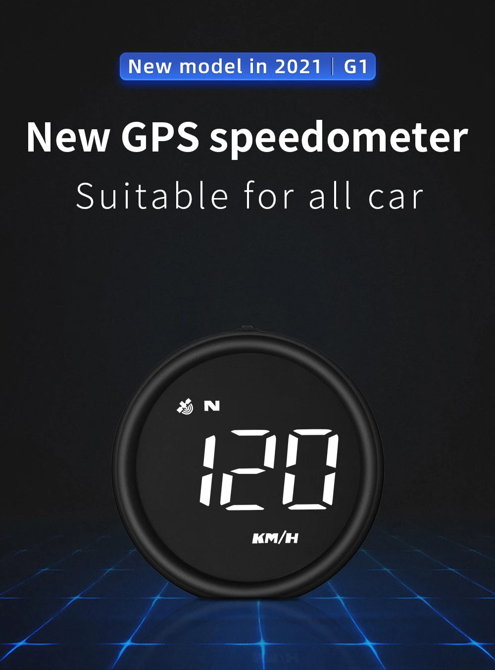 G1 GPS HUD Speedometer – Smarter Driving Starts Here!