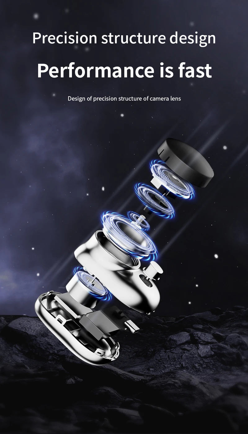 Mini Electric Travel Shaver – USB Rechargeable Razor