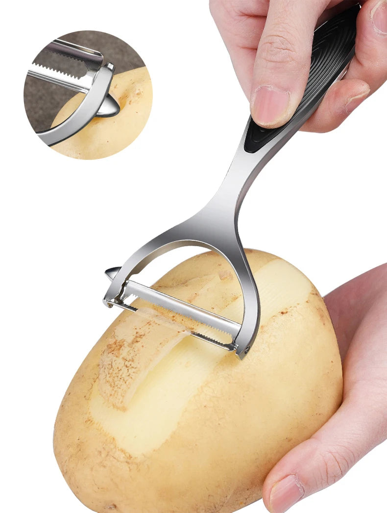 Stainless Steel Multi-Function Vegetable Peeler