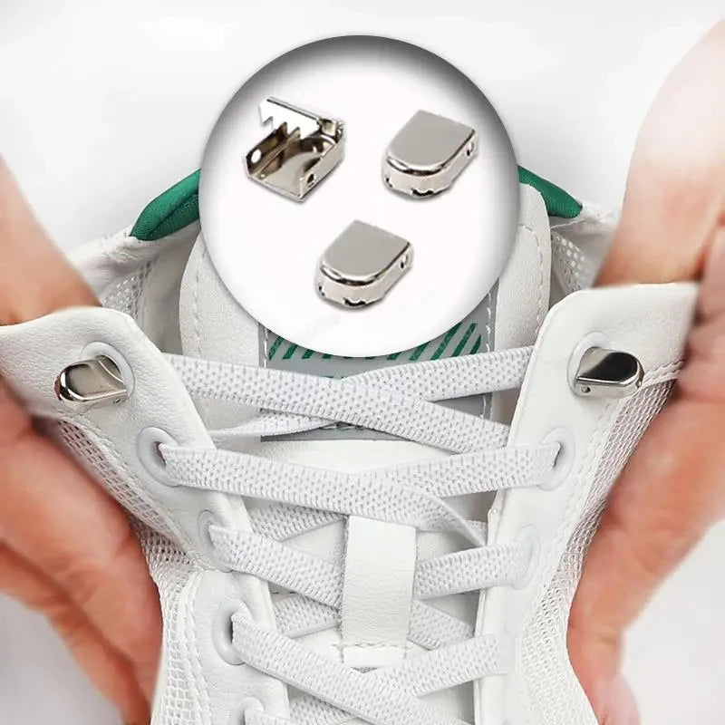 No-Tie Elastic Shoelaces for Kids & Adults - Clickilix
