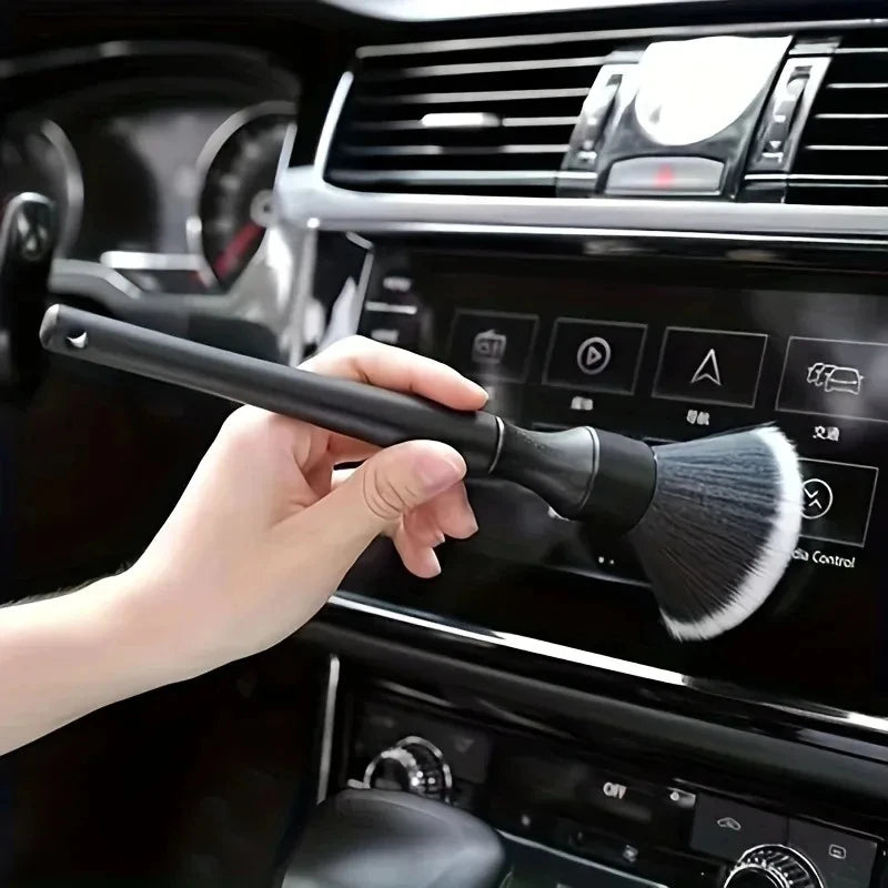 Soft Bristle Car Detailing Brush – Gentle Cleaning, Pro Results!