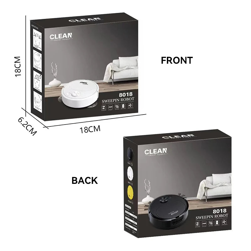 3-in-1 Smart Sweeping Robot Vacuum Cleaner