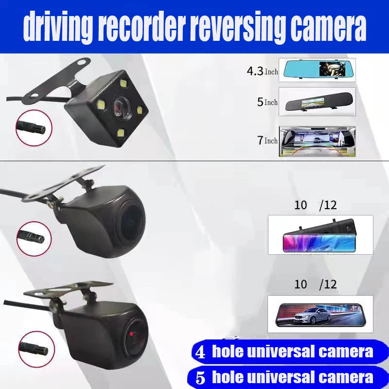 1080P HD Reverse Camera with Wide-Angle View