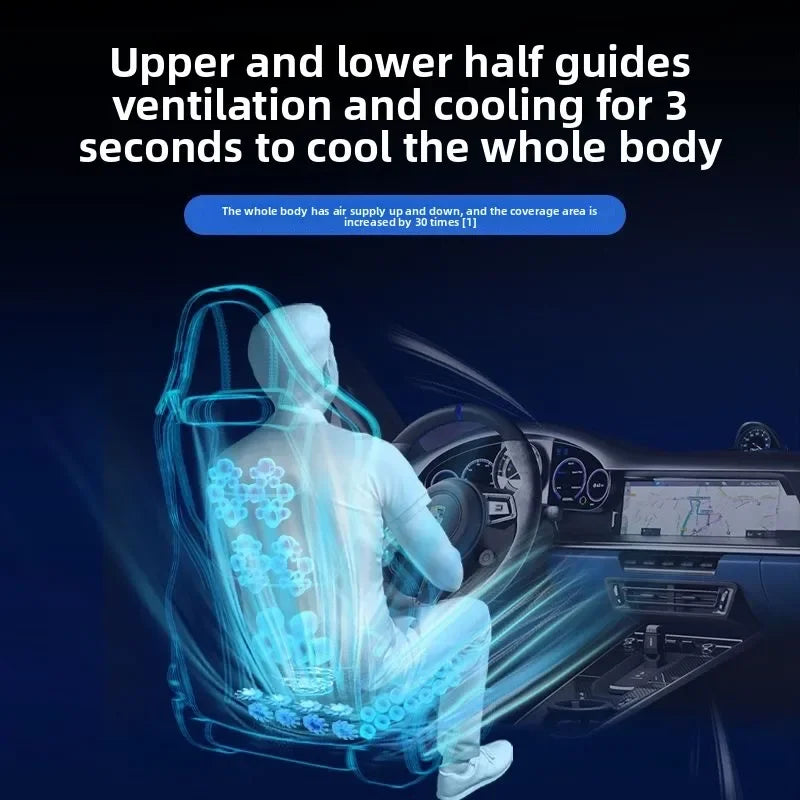 Cool Ventilated Car Seat Cushion – Summer Relief
