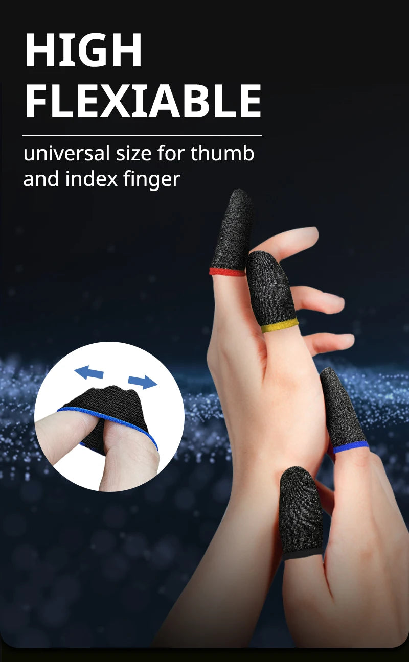 40pcs Gaming Finger Sleeves for Mobile Play