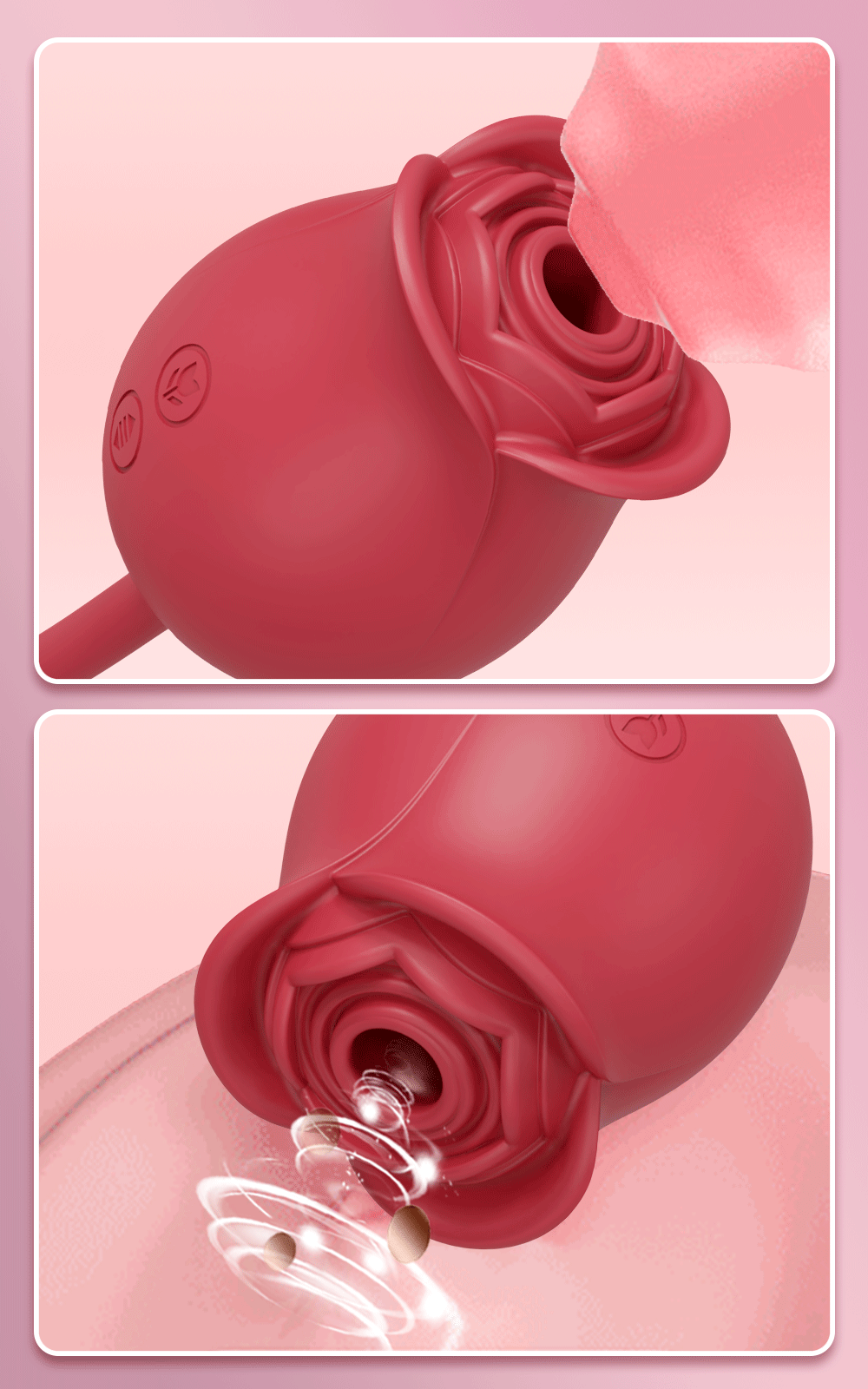 Rose-Sucking Vibrator G Spot Stimulator