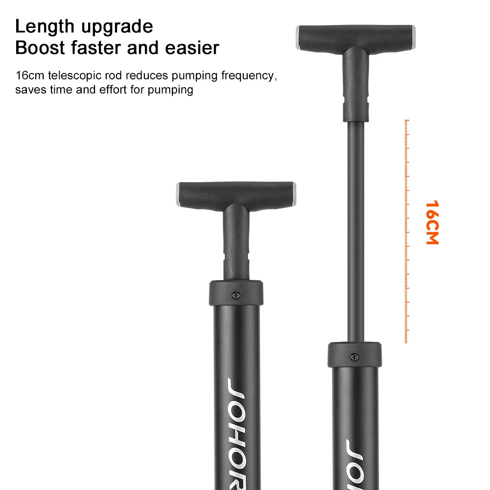 Portable Bicycle & Sports Ball Air Pump