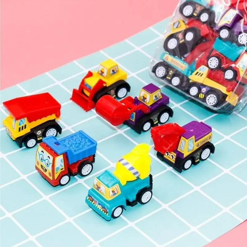 Mini Inertial Engineering Cars Set – 4/6 Pack