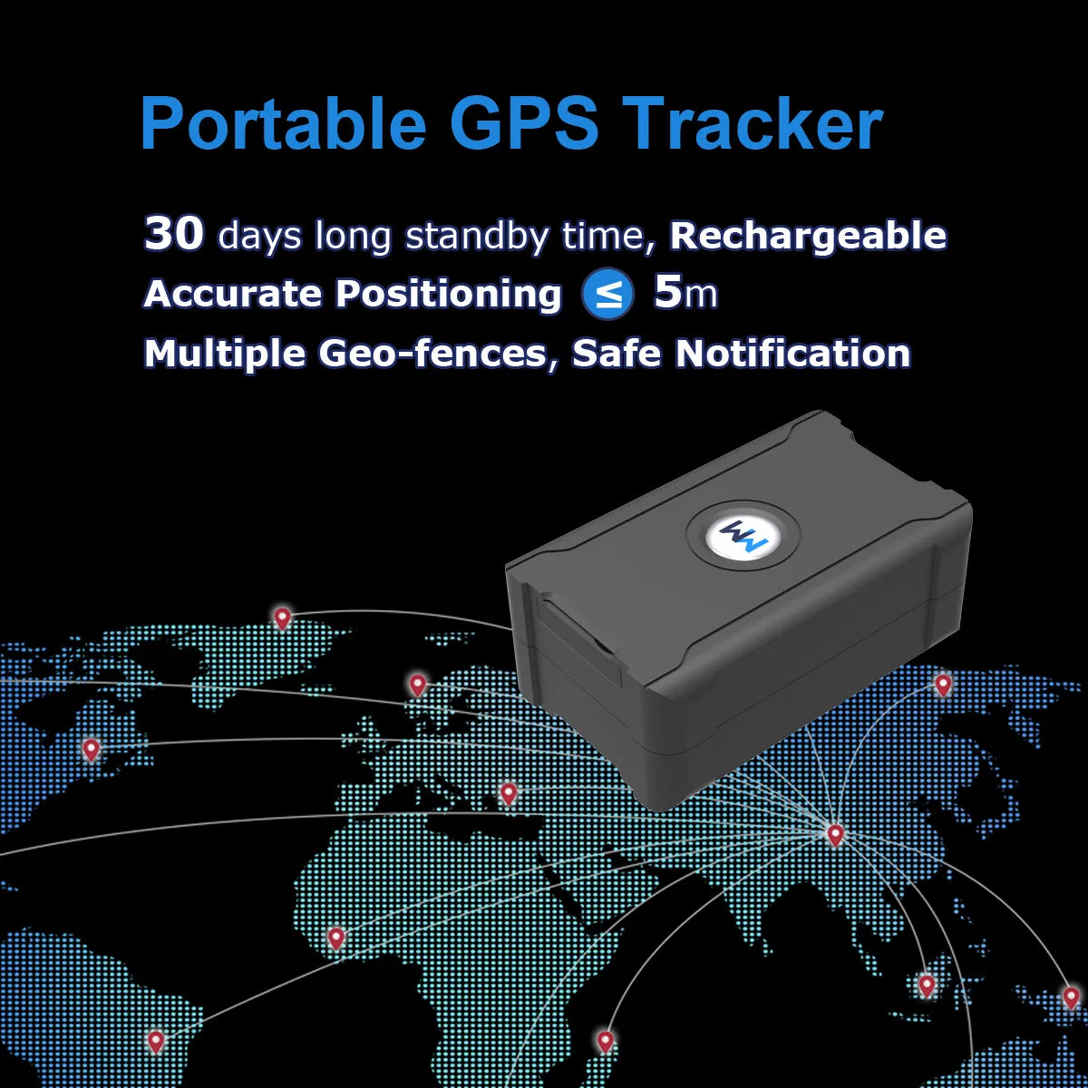 No-SIM GPS Tracker – Accurate Vehicle Location Anywhere