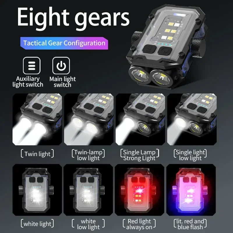Mini LED Keychain Flashlight with Magnet