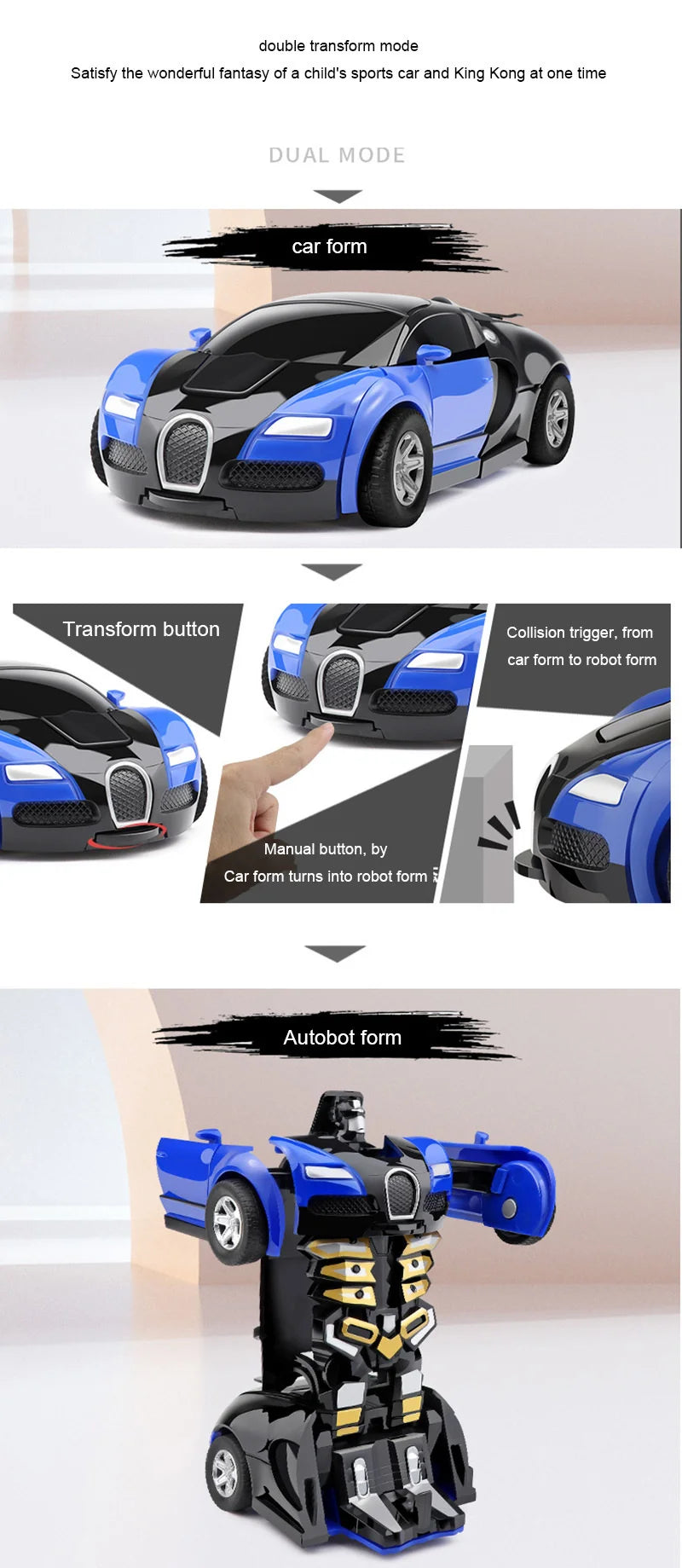 1-Click Transforming Robot Car – Epic Fun in Motion!