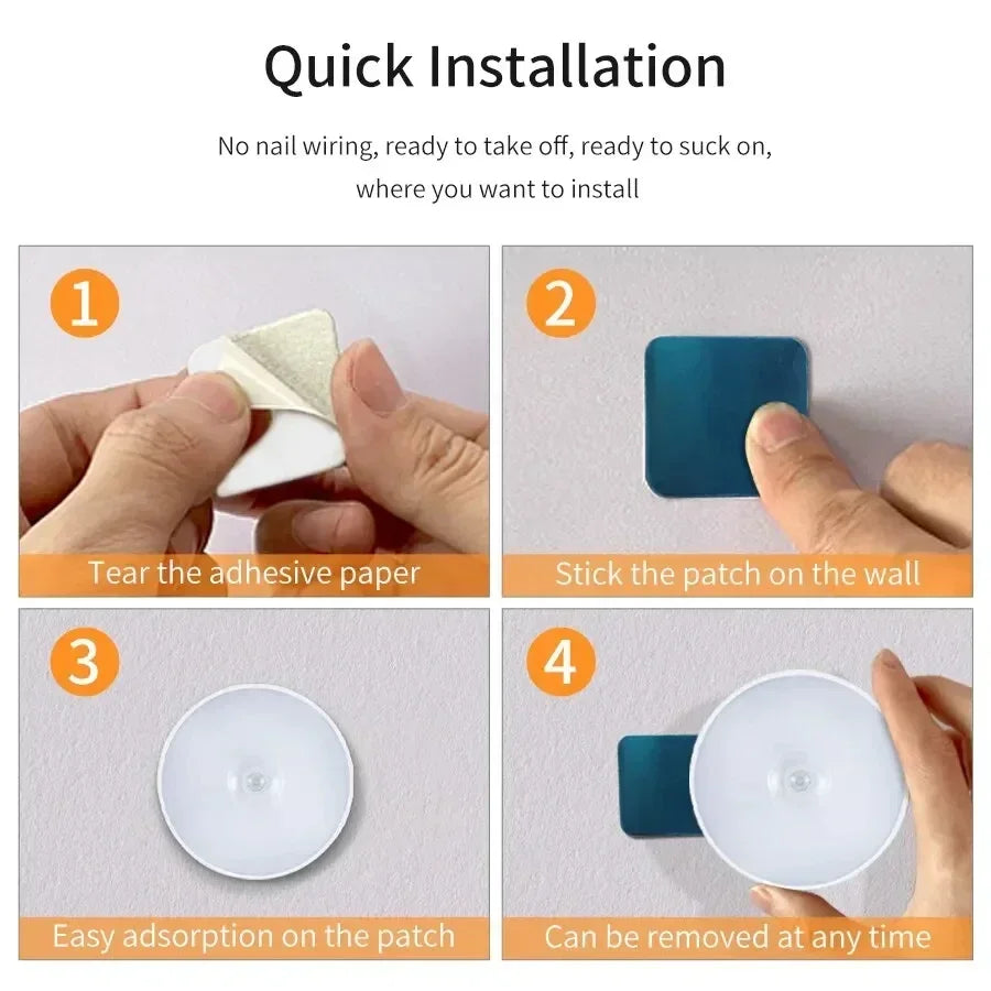 USB Rechargeable Motion Sensor Cabinet Light