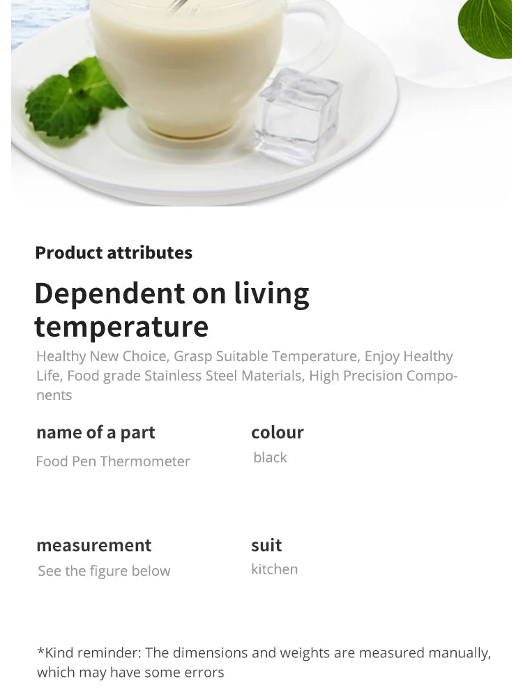 Kitchen Digital Probe Thermometer – Cook to Perfection Every Time!