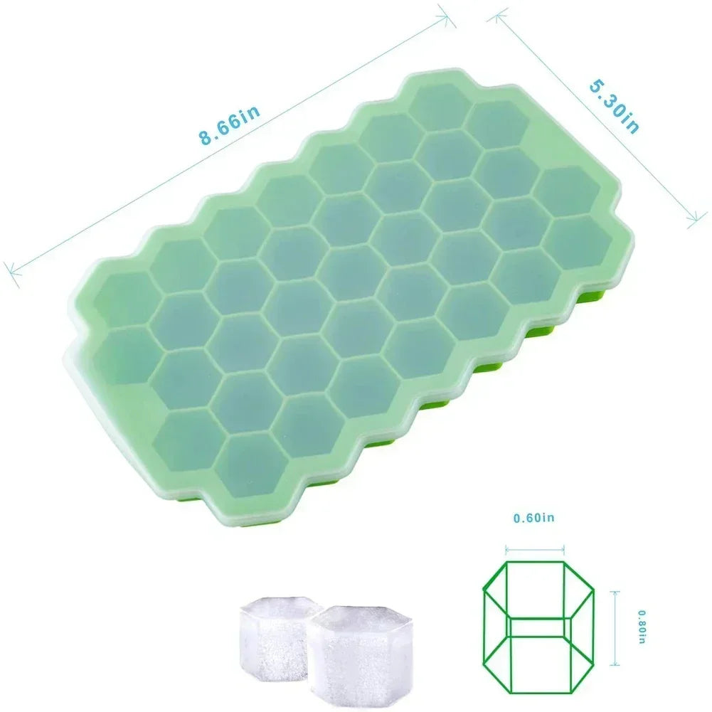 148-Cavity Honeycomb Ice Cube Tray – Chill More, Refill Less