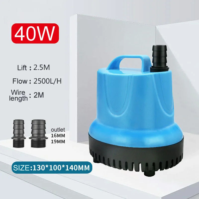 Submersible Aquarium Water Pump 220V EU Plug