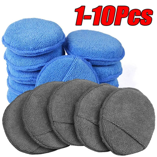 10PCS Microfiber Car Detailing Applicator Pads