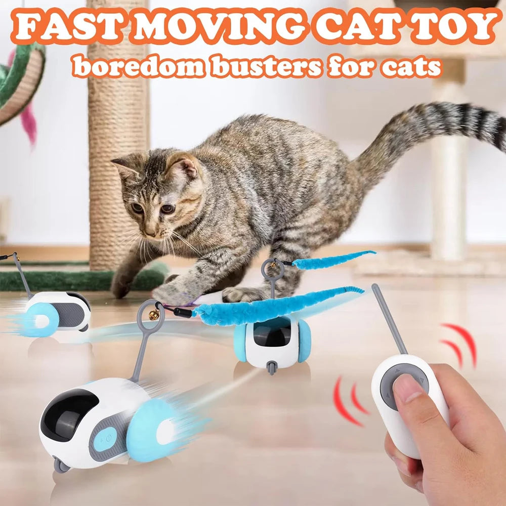 Smart Moving Toy Car – Fun & Training for Pets!