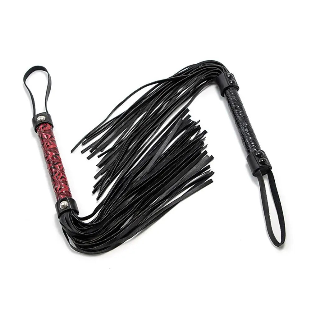 PU Leather Horse Riding Crop with Tassels