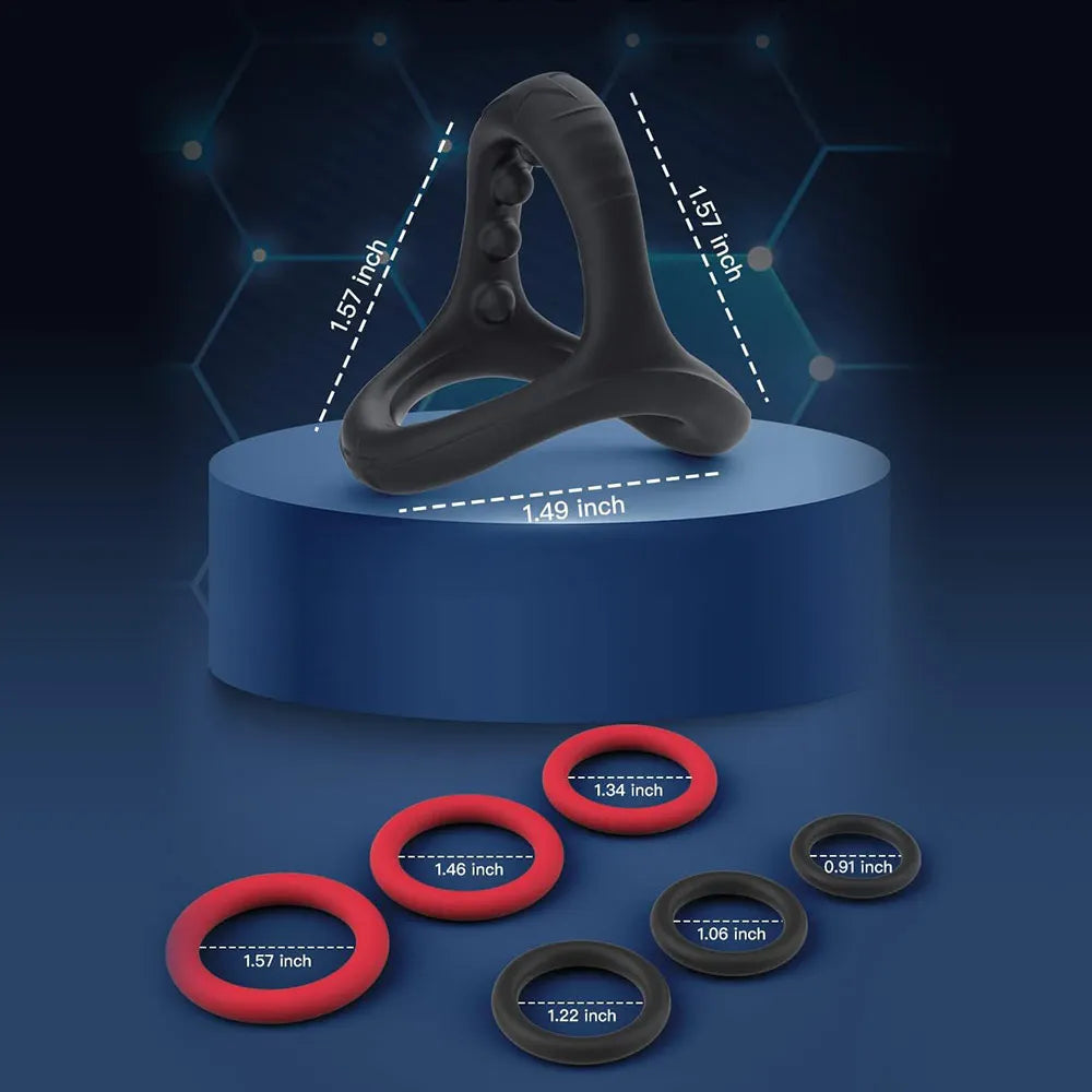 Ultra-Soft Silicone Cock Rings for Stronger Erections