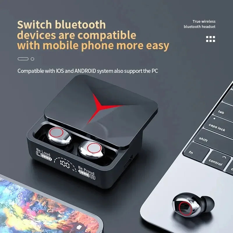 M90 Wireless Gaming Headphones with Bluetooth 5.3