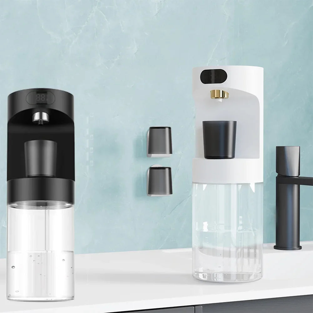 Smart Wall-Mounted Mouthwash Dispenser – Auto Clean