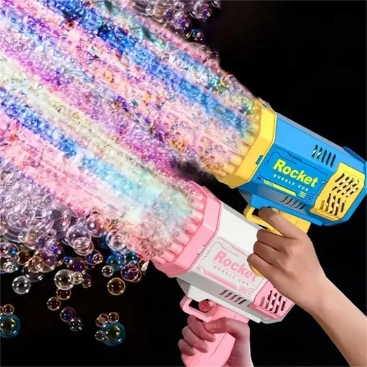 40-Hole Electric Bubble Gun – Rocket Launcher Toy