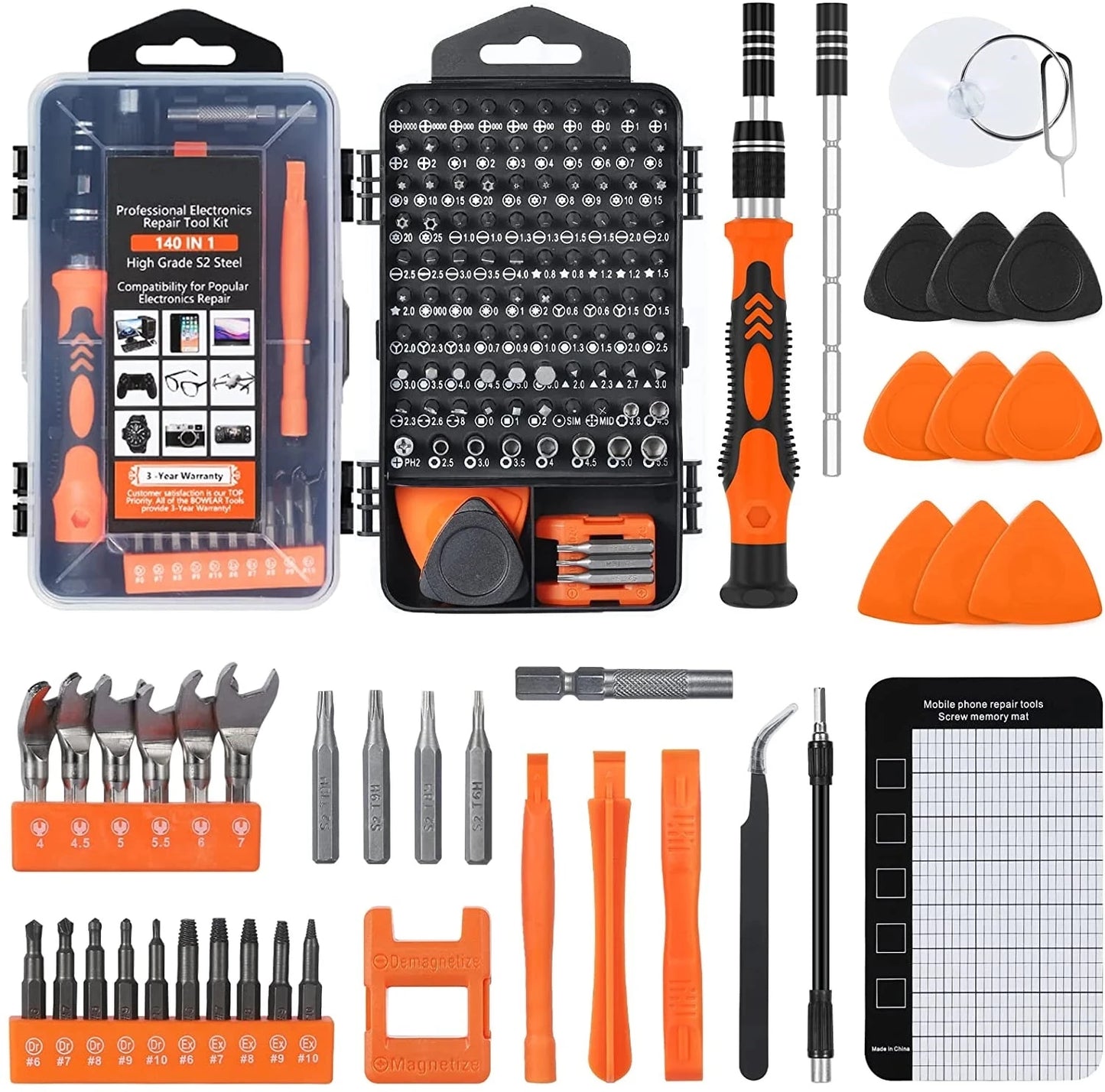 WOZOBUY Magnetic Screwdriver Set – One Kit, Every Fix!