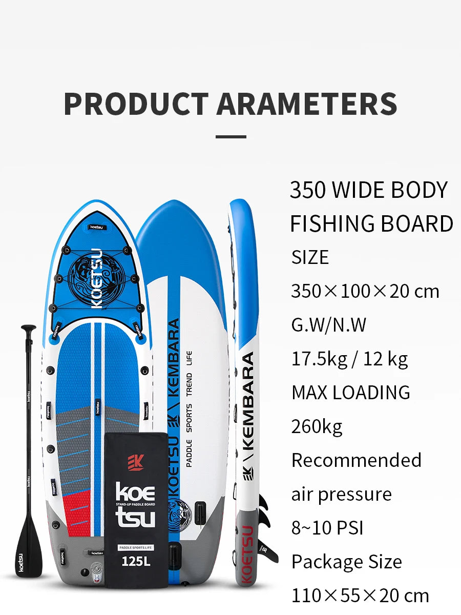 KOETSU Inflatable SUP Board with Accessories