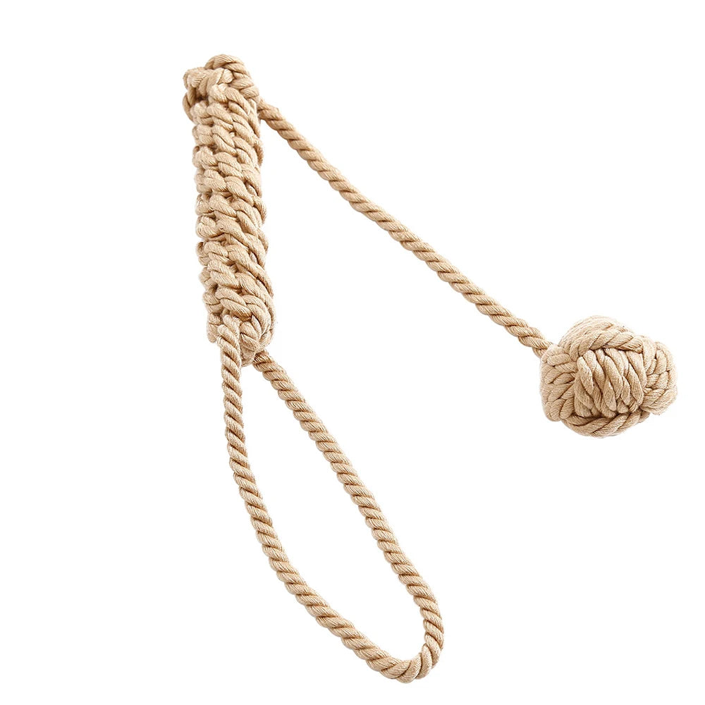 43.5CM Hemp Rope Bull Whip Horse Crop