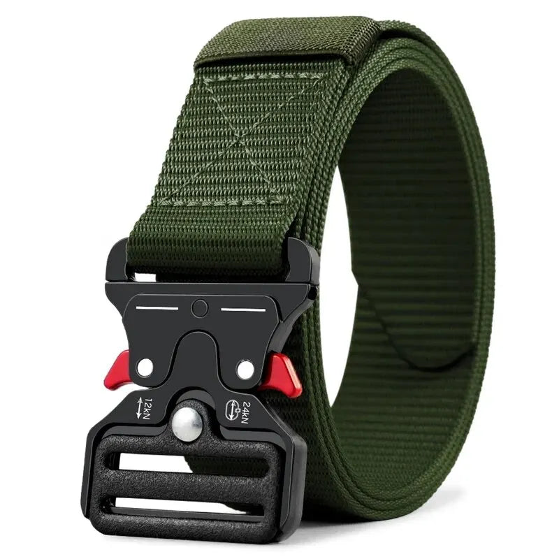 Multi-Function Outdoor Canvas Belt for Men