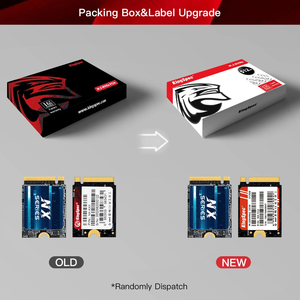 KingSpec 2230 NVMe SSD 512GB 1TB Steam Deck