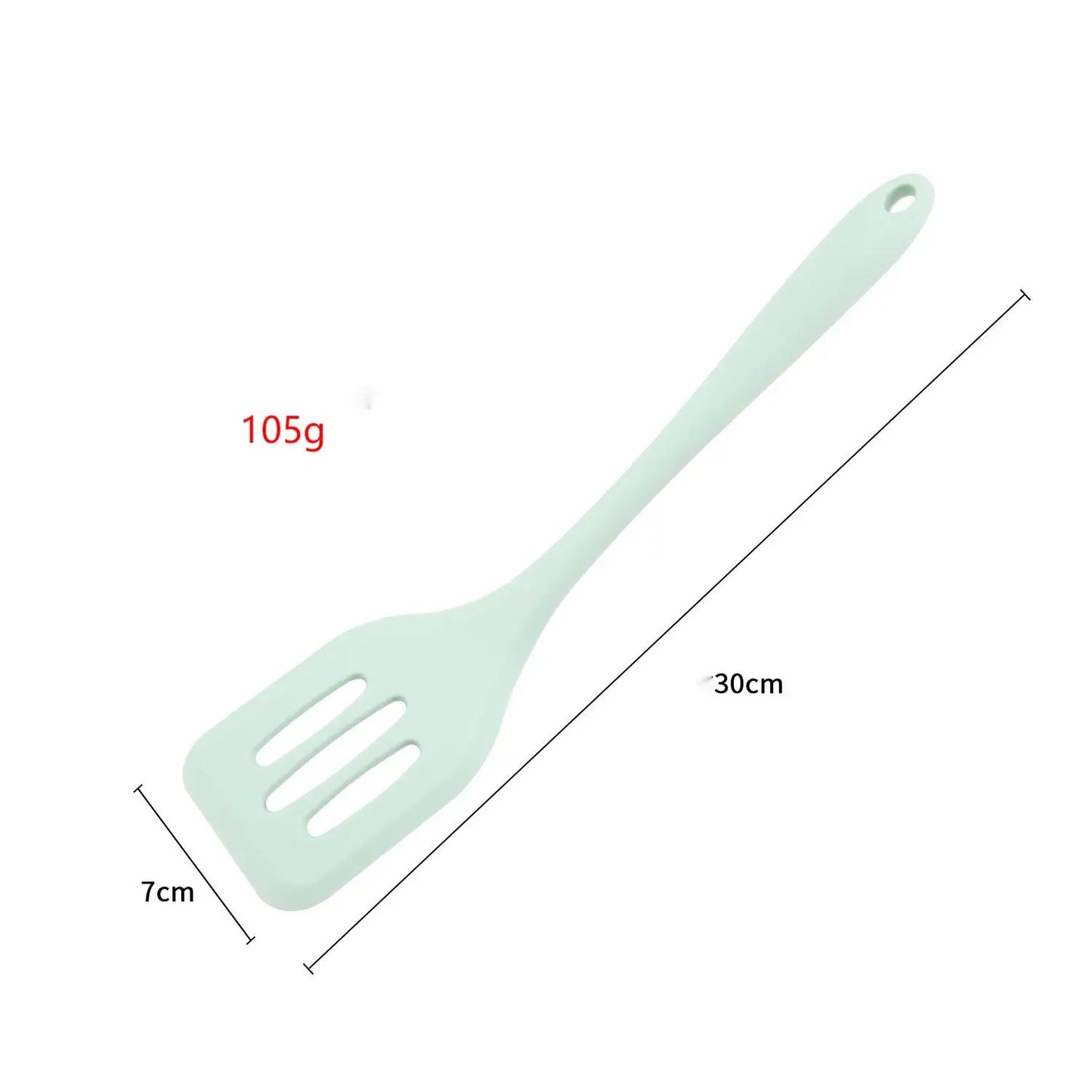 Silicone Slotted Turner Spatula for Cooking