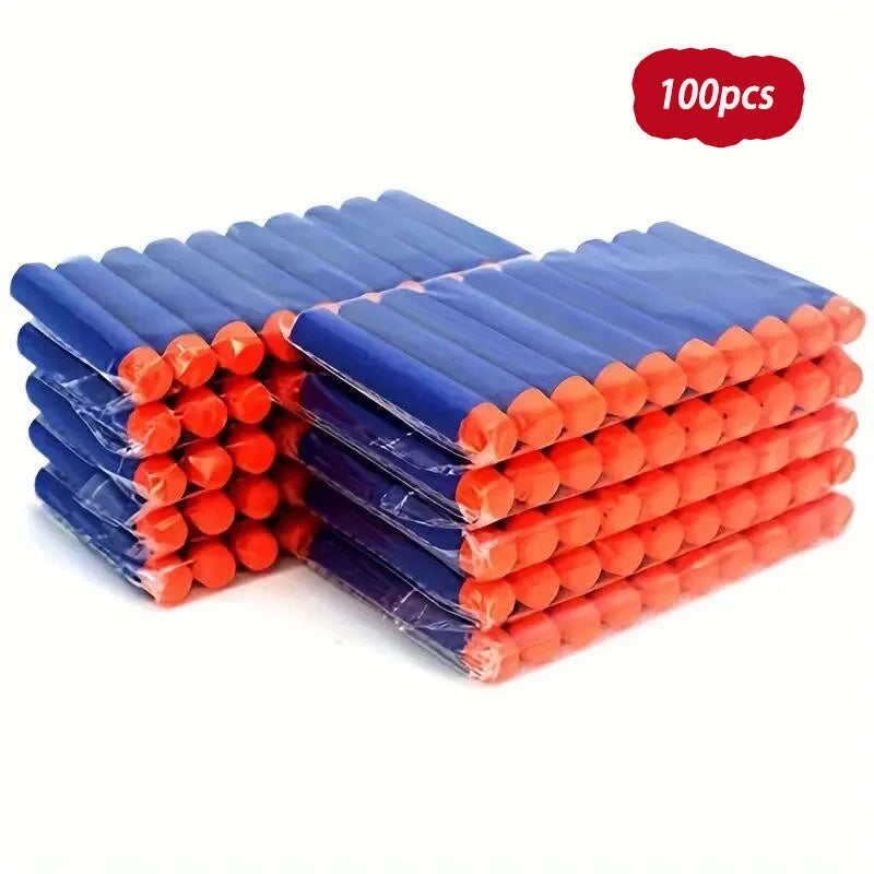 50/100PCS Soft Foam Darts for Toy Guns