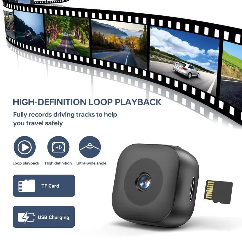 4K Mini WiFi Security Camera – Night Vision