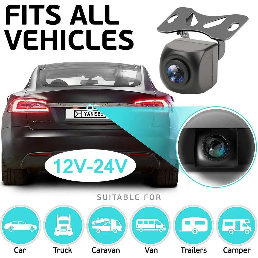 1080P HD Reverse Camera with Wide-Angle View