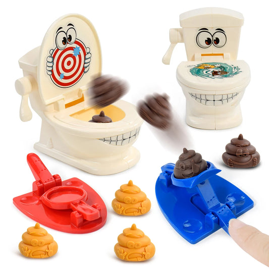 Mini Toilet Catapult Game – Stress Relief Fun