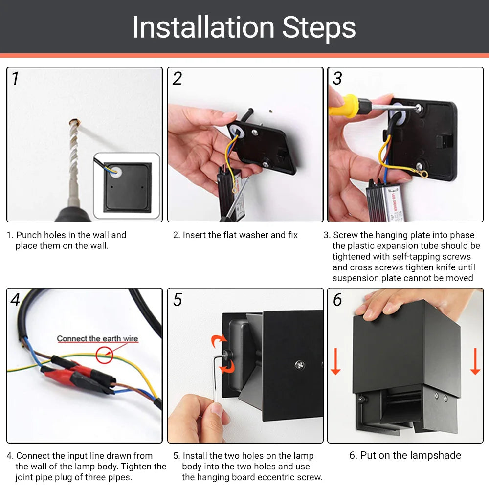 Smart RGBIC LED Wall Light with App Control