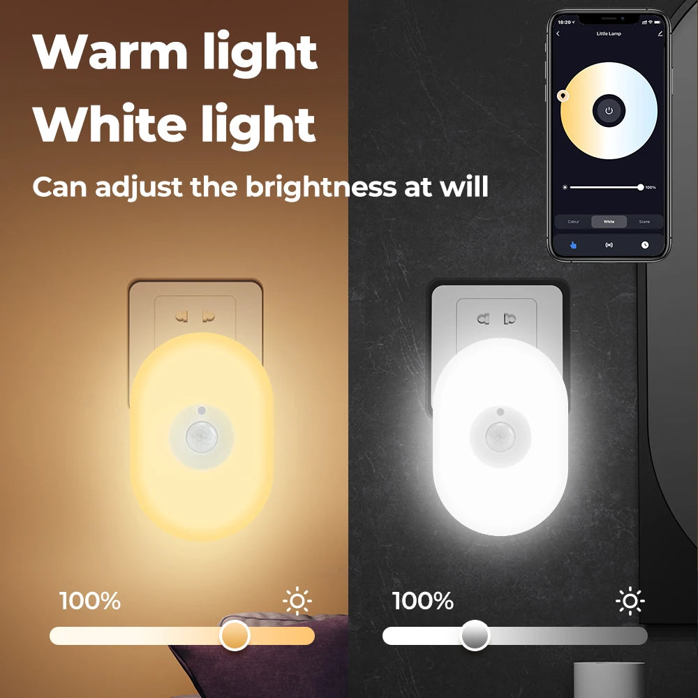 Smart WiFi Night Light with App Control