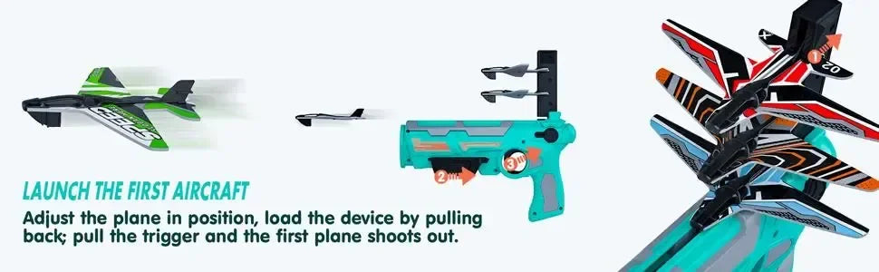 Ejection Aircraft Shooting Game – Launch, Aim & Play Outdoors!