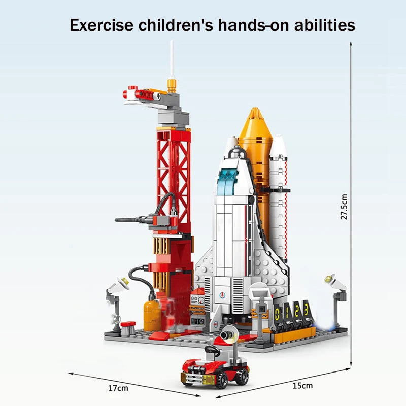 Space Shuttle Rocket Launch Building Block Set