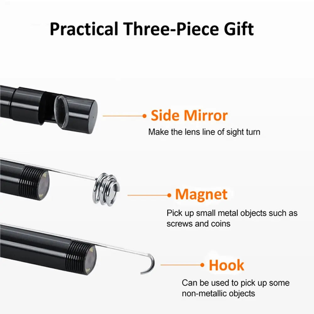 7.0MM Waterproof USB Type-C Endoscope Camera – Flexible Inspection