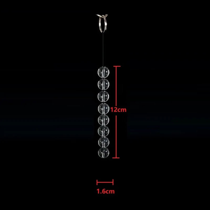 5 Sizes Glass Anal Beads Butt Plug Set