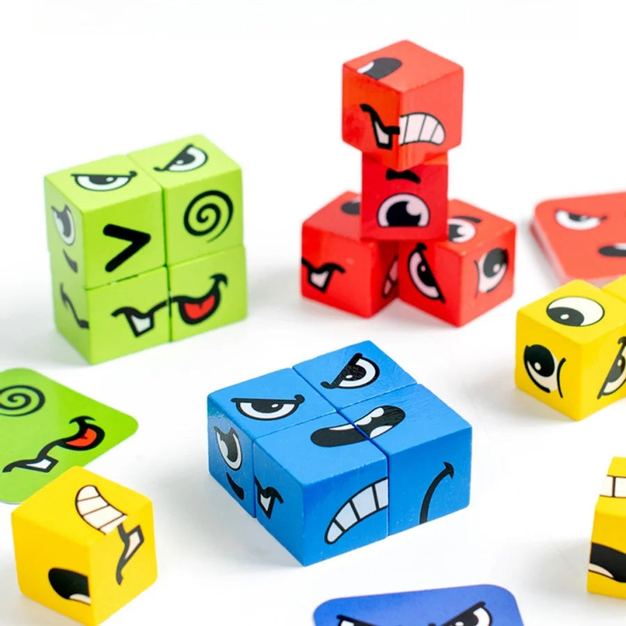 Kids Emotion Face Puzzle – Match, Think, Express & Play!
