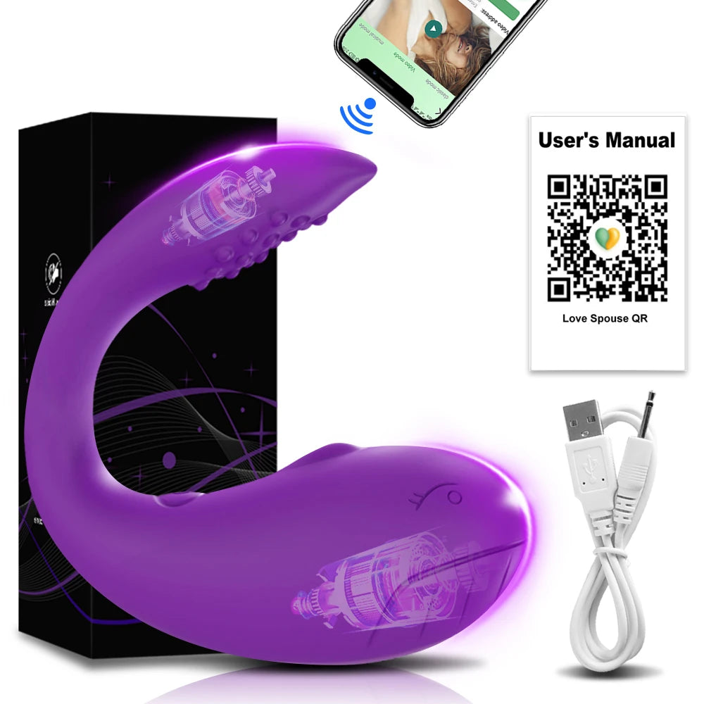 Bluetooth App-Controlled Vibrating Love Egg