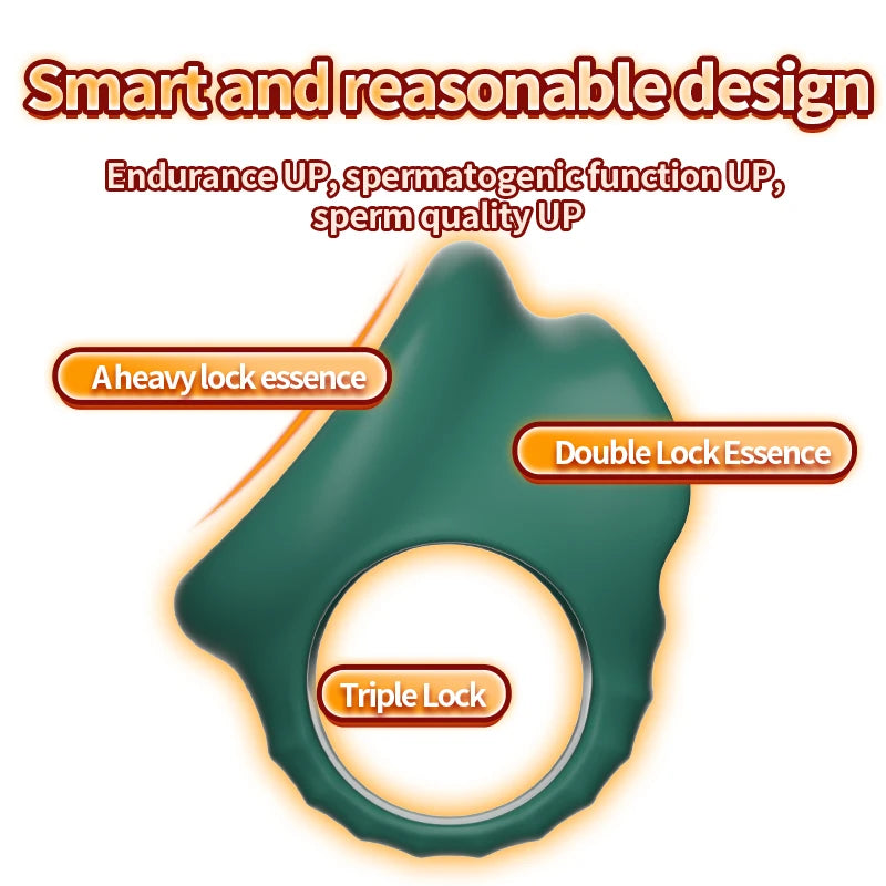 Reusable Silicone Penis Ring for Delay